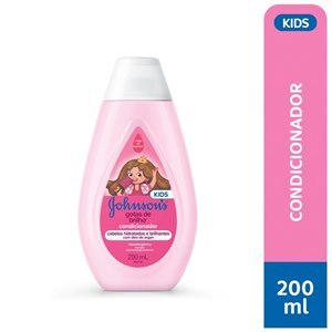 Condicionador Johnson's Baby Gotas De Brilho 200Ml