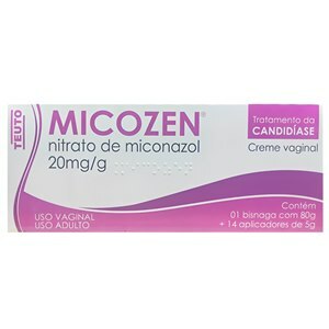 MICONAZOL - MICOZEN CREME VAGINAL 80G + 14 APLICADORES