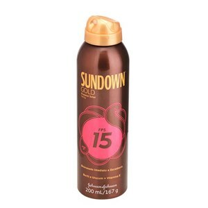 Protetor Solar Sundown Gold Spray Fps15 200Ml