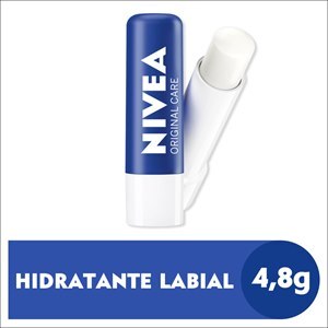 Nivea Hidratante Labial Original Care Hidratação Profunda 4,8 G