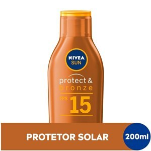 PROTETOR SOLAR NIVEA PROTECT & BRONZE FPS15 200ML