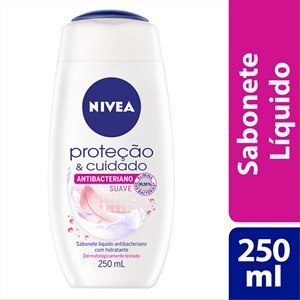 Sabonete Líquido Nivea Antibacteriano Suave 250Ml