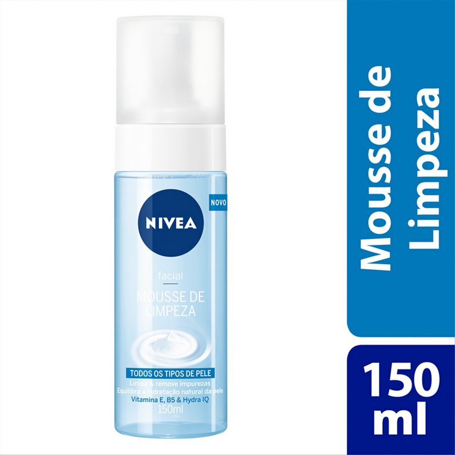 Mousse de Limpeza Facial Nivea 150ml - Drogarias Pacheco