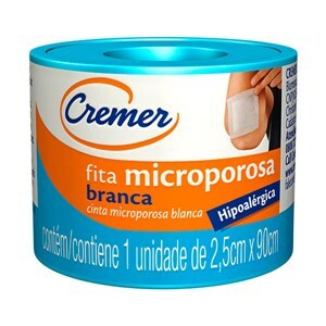 FITA MICROPOROSA CREMER 2,5CM X 90CM