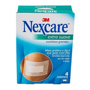 Curativo Nexcare Extra Suave Grande 4 Unidades