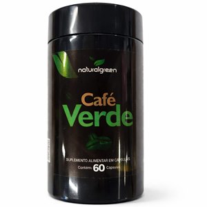 Café Verde 500Mg Naturalgreen 60 Cápsulas