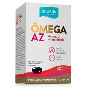 Ômega Az Imunidade Equaliv 60 Cápsulas 