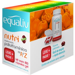Nutri Equaliv 90 Cápsulas Gel