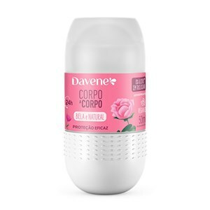Desodorante Antiperspirante Roll-On Davene Corpo A Corpo Bela E Natural 24H 50Ml
