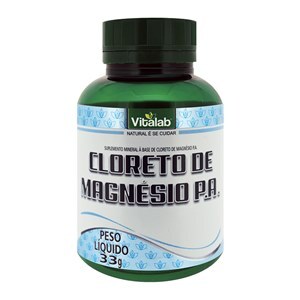 Cloreto De Magnésio Pa Vitalab Pó 33G