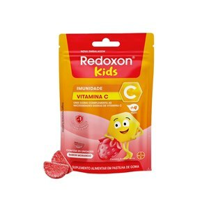 Redoxon Kids Vitamina C Sabor Morango 25 Unidades