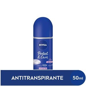 Desodorante Roll On Nivea Feminino Protect & Care 50Ml