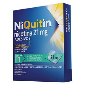 Niquitin Clear 21Mg 7 Adesivos