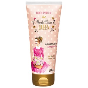 Loção Iluminadora Alma De Flores Queen Hidratação Intensa 200Ml