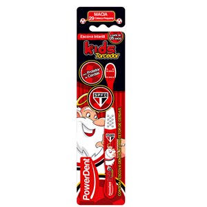 Escova Dental Kids Torcedor São Paulo