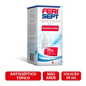 Antisséptico Clorexidina - Ferisept Solução 30Ml