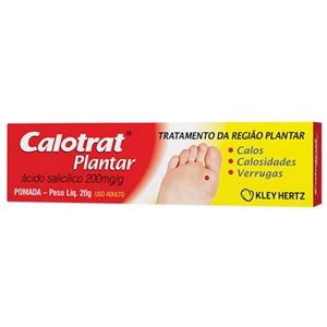 Ácido Salicílico - Calotrat Plantar Pomada 20G