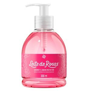 Sabonete Líquido Leite De Rosas Tradicional 300Ml