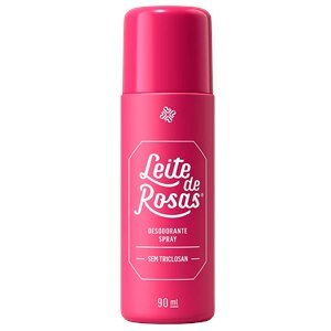 Desodorante Spray Leite De Rosas Feminino Tradicional 90Ml