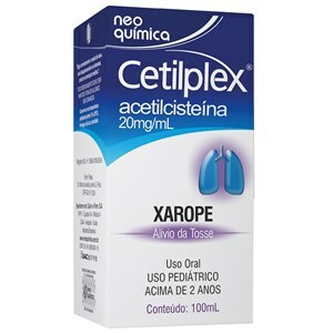 Acetilcisteína Xarope Pediátrico - Cetilplex 100Ml