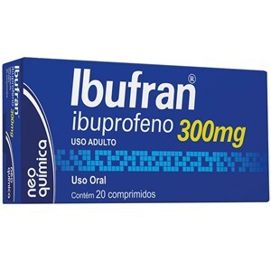 Ibuprofeno - Ibufran 300Mg 20 Comprimidos