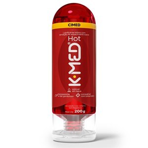 GEL LUBRIFICANTE ÍNTIMO K-MED HOT 200ML