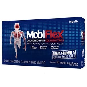 MOBIFLEX COLÁGENO EM PÓ 30 SACHÊS 12G