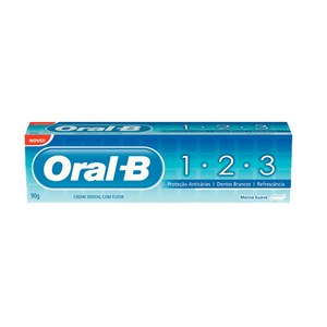 Creme Dental Oral B 1.2.3 Anticáries 70G