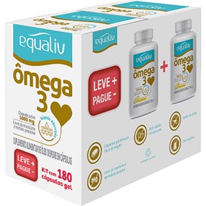 Ômega 3 Equaliv 180 Cápsulas Gel