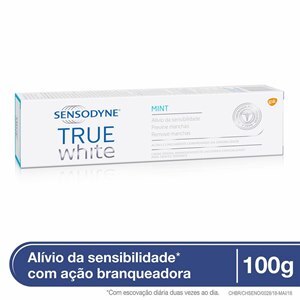 Creme Dental Sensodyne True White 100G