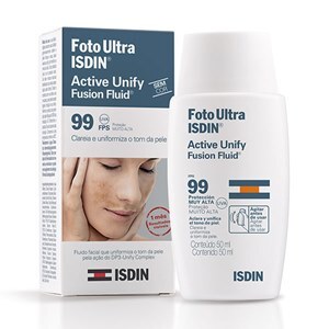 Protetor Solar Isdin Fps 99 Fotoultra Unify Fusion Fluid Sem Cor 50Ml