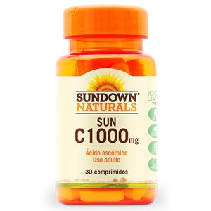 Vitamina C - Sun C 1000Mg Sundown 30 Comprimidos 