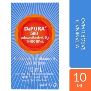 Vitamina D Depura Gotas 500 Ui 10Ml