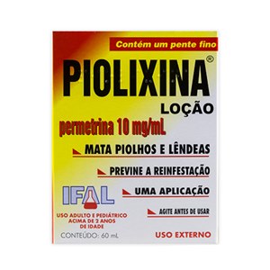 Permetrina Piolixina 1% Loção 60Ml