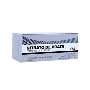 Nitrato De Prata 90% Bastão Ifal 0,8G