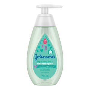 Sabonete Líquido Infantil Johnson's Baby Toque Fresquinho 200Ml