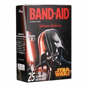 Curativo Band Aid Star Wars Com 25 Unidades