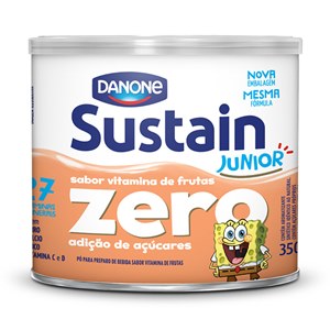 Sustain Júnior Zero Açúcar Vitamina De Frutas 350G