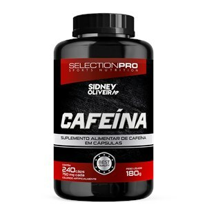 Cafeína  Selectionpro 240 Cápsulas Sidney Oliveira  