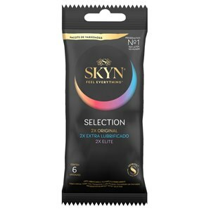 Preservativo Blowtex Skyn Selection Com 6 Unidades