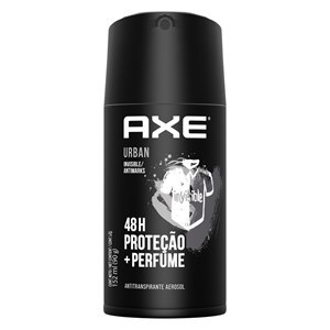 DESODORANTE AEROSSOL ANTITRASPIRANTE AXE URBAN ANTI MANCHAS 150ML