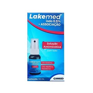Antimicótico Lakemed Solução Tópica Spray 30Ml
