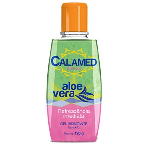 Pós-Sol Calamed Aloe Vera Gel Refrescante Com 120G