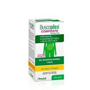 ESCOPOLAMINA + DIPIRONA - BUSCOPLEX COMPOSTO GOTAS 20ML