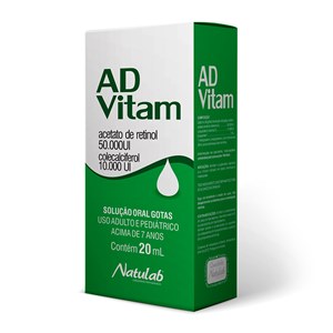 Vitamina D - Ad-Vitam Gotas 20Ml