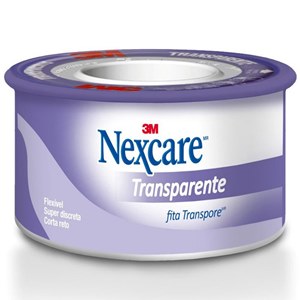 Fita Nexcare Transparente Transpore 25Mm X 4,5M
