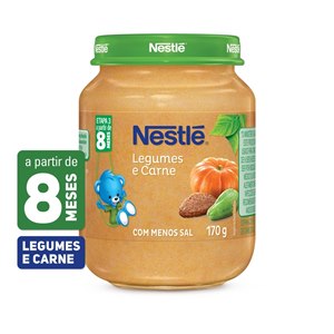 Papinha Nestlé Baby Etapa 3 Sabor Legumes E Carne 170G 