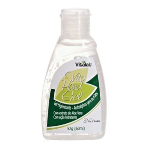 Álcool Gel 70% Antisséptico Vita Hand 60Ml