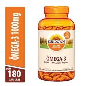 ÔMEGA 3 SUNDOWN 1000MG 180 CÁPSULAS