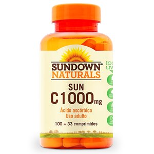 Vitamina C 1000Mg Sundown 133 Comprimidos 